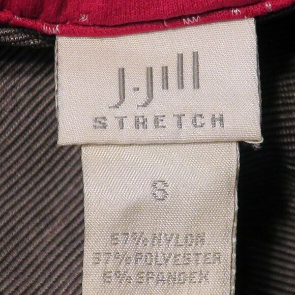 J Jill Stretch Embroidered Floral Button-up Blouse - Picture 4 of 4